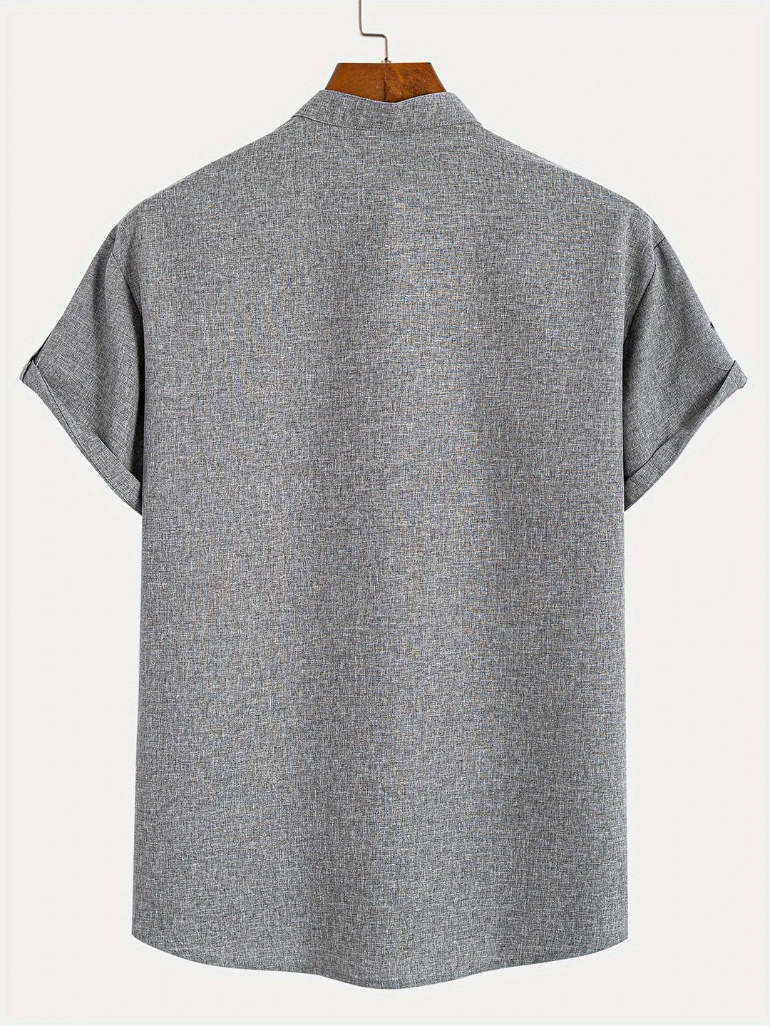 Samuelson - Elegant Short Sleeve Shirt With Collar
