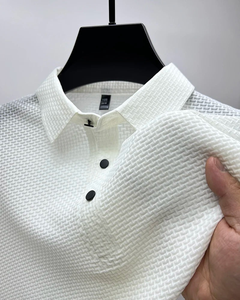 Prestigio - Short Sleeve Stretch Polo Shirt
