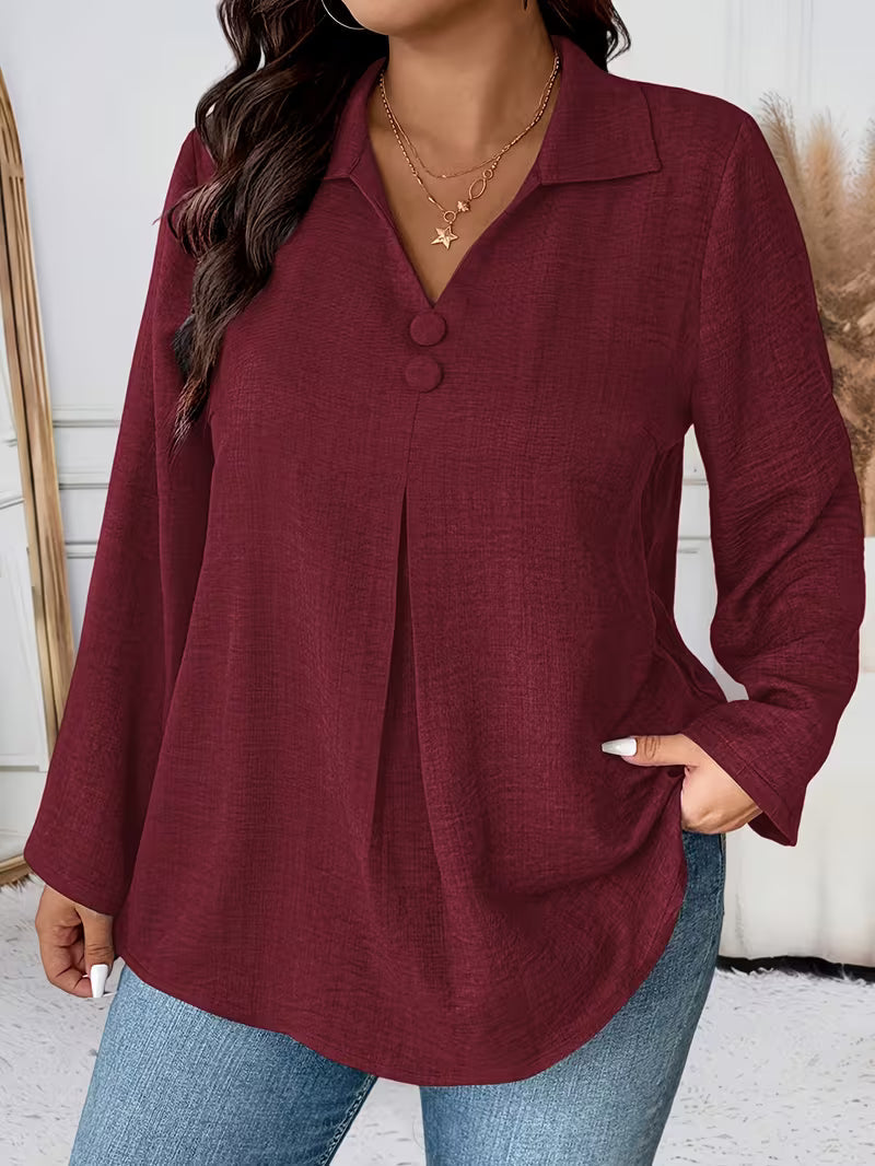 Noyelle - Long Sleeve Shirt With Button