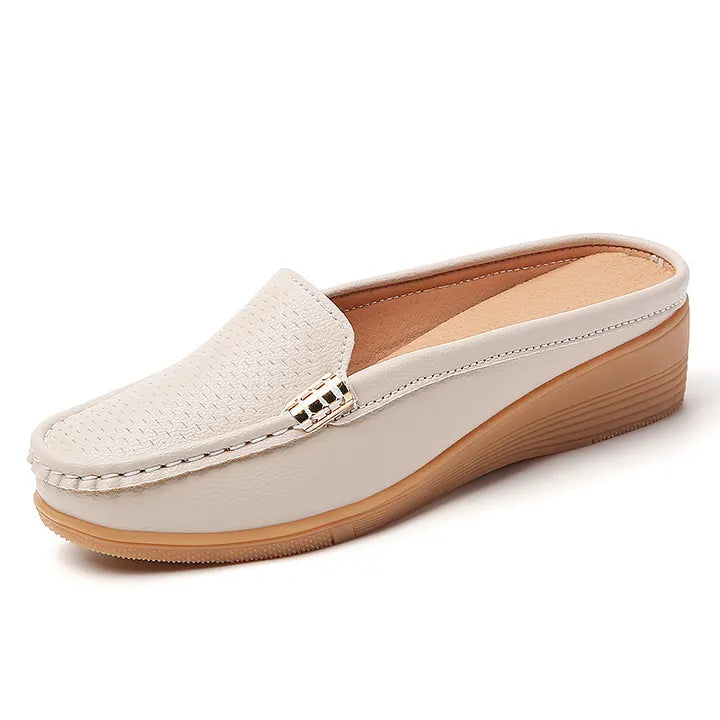 Morgani - Lightweight Leather Orthopedic Moccasins