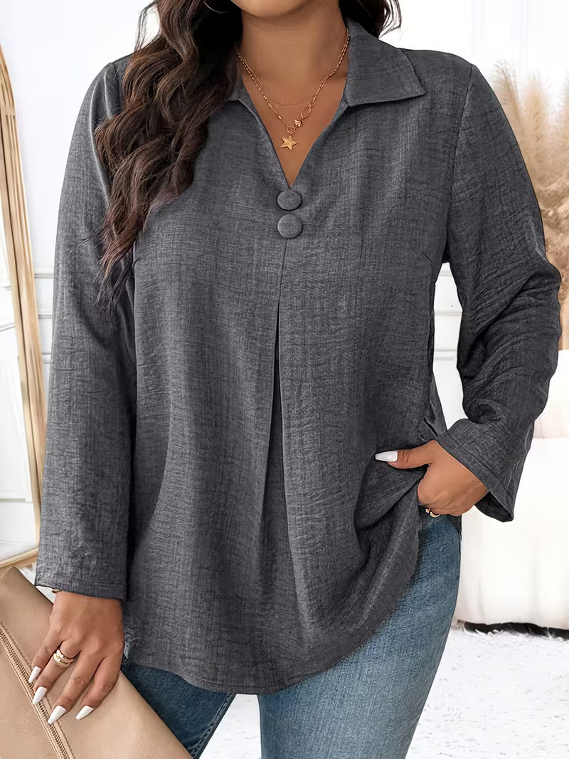 Noyelle - Long Sleeve Shirt With Button
