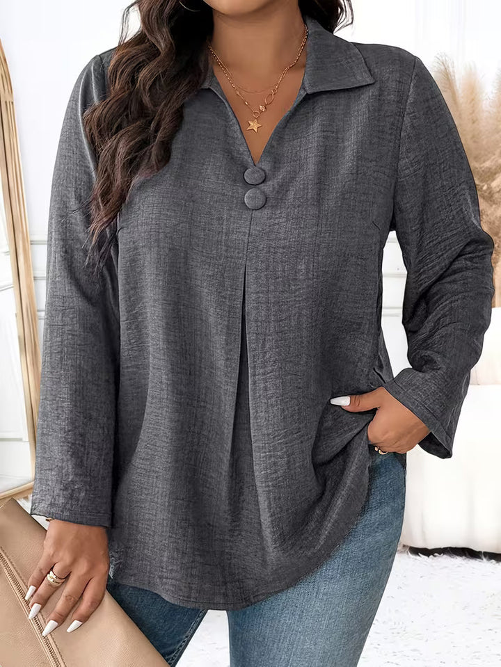 Noyelle - Long Sleeve Shirt With Button
