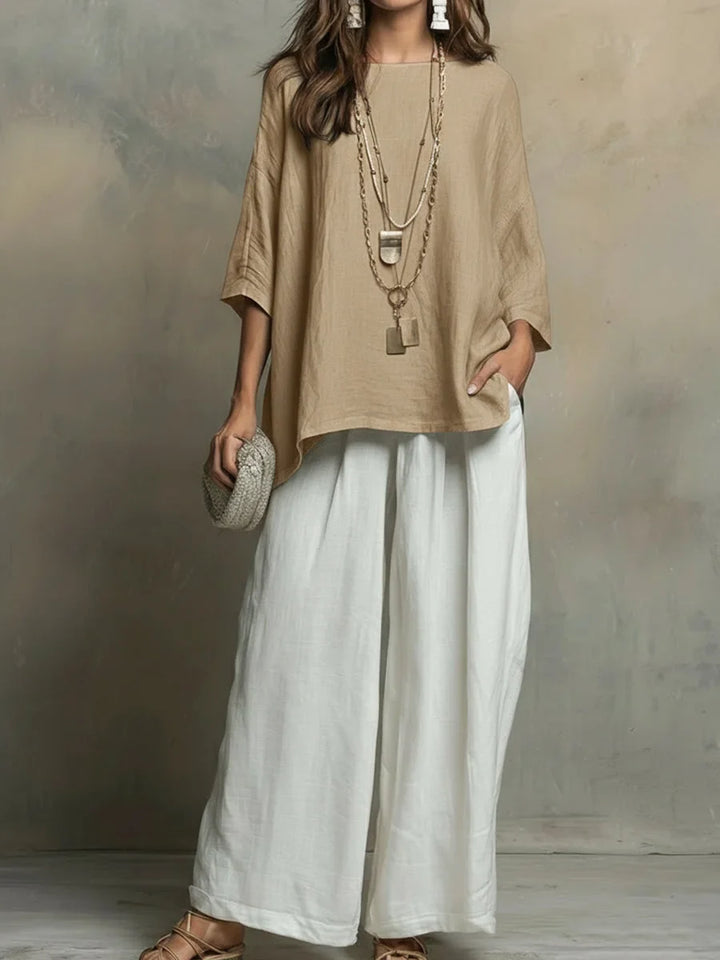Belén - Linen Two Piece Set