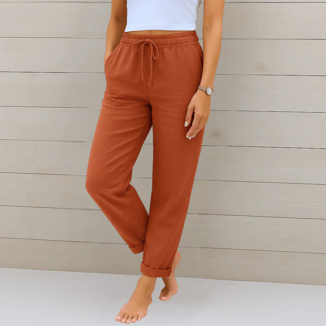 Niya - Relaxed Fit Drawstring Pants
