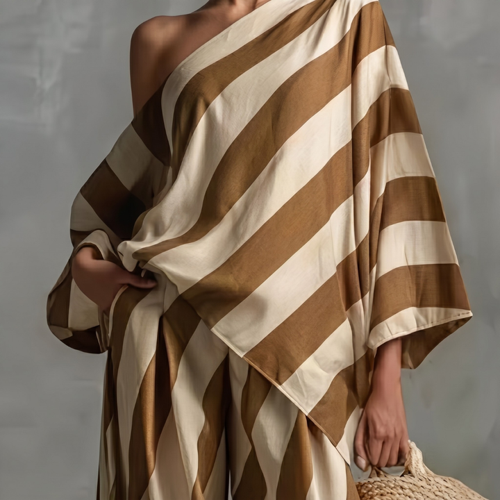 Elliotte - Asymmetric Two-Piece Set