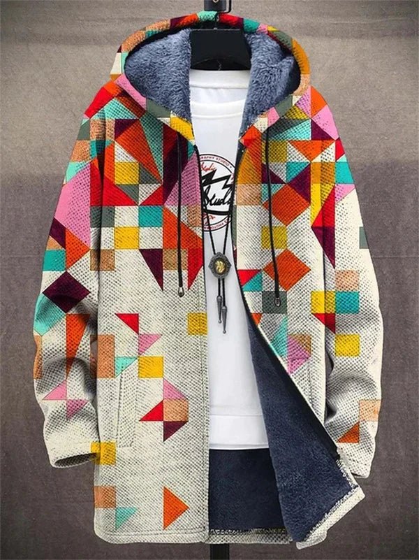 Willem - Elegent Printed Cardigan