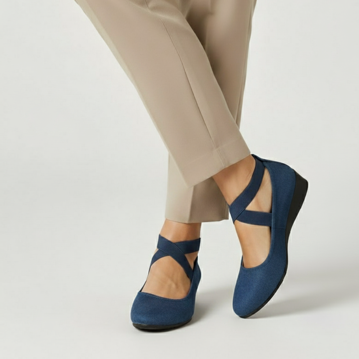 Dalida – Orthopedic Cross-Strap Shoes