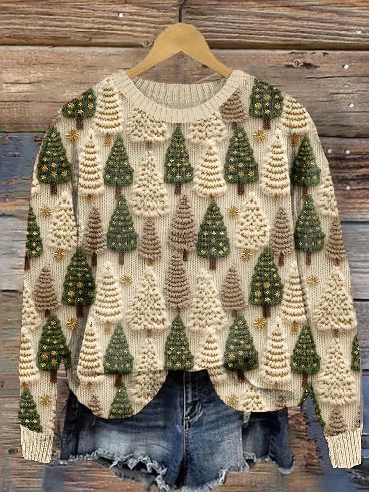 Beena – Round Neck Knitted Sweater