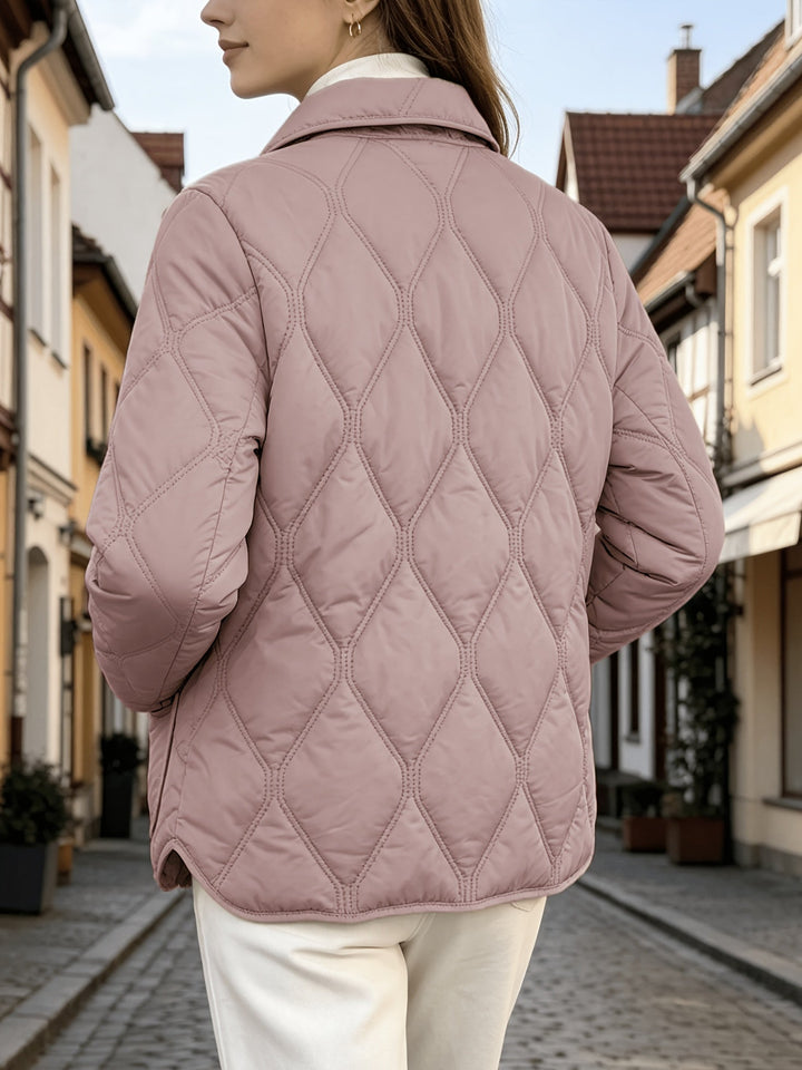 Amalavida - Elegant and Chic Loose Fit Padded Jacket
