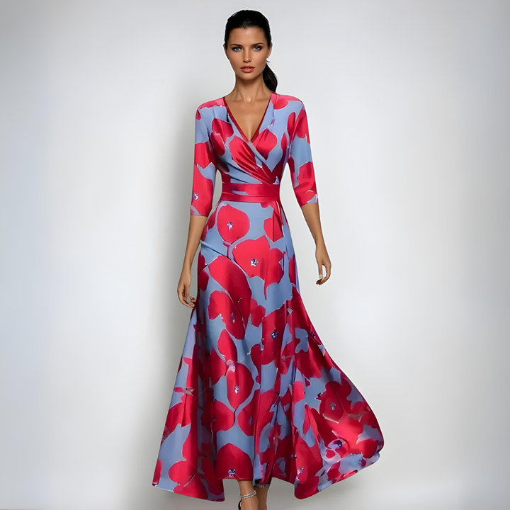 Annemiek - Luxurious Floral Dress
