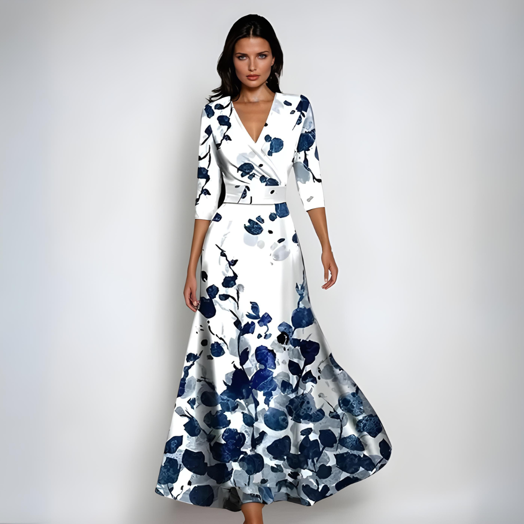 Annemiek - Luxurious Floral Dress