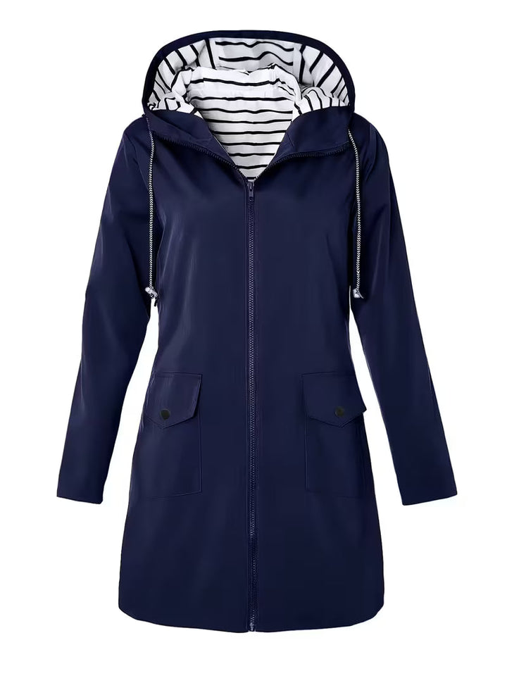 Ilianoula - Hooded Jacket With Pockets