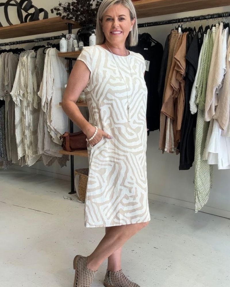 Lorenza - Vintage Inspired Cotton Dress