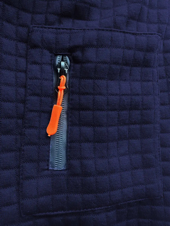 Ephraim - Textured Polo Shirt With Sleeve Pocket