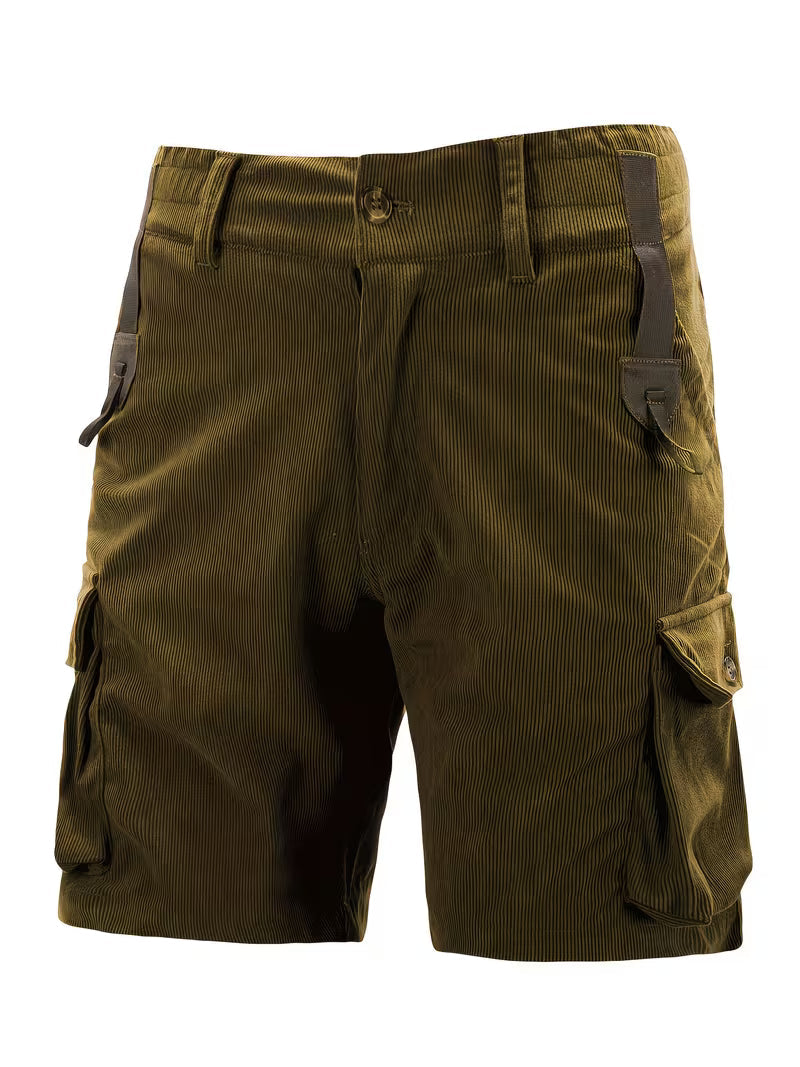 Jorit - Corduroy 3D Woven Cargo Shorts