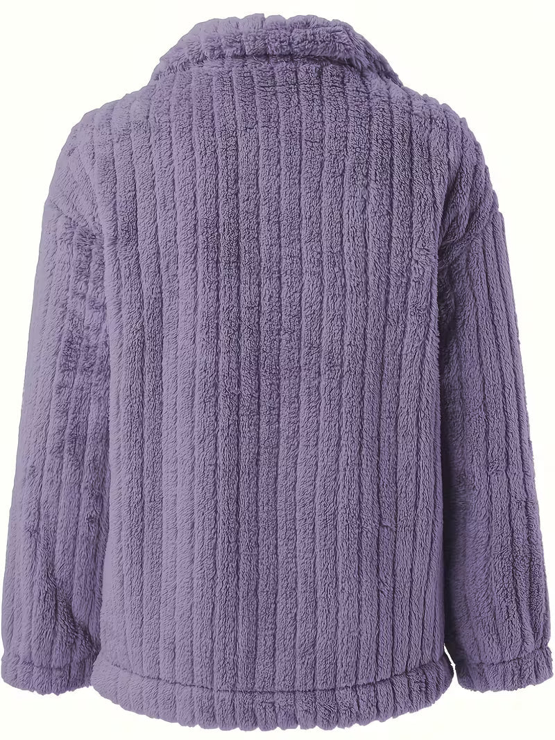 Lovana - Faux Fur Jacket Jacket With Pockets