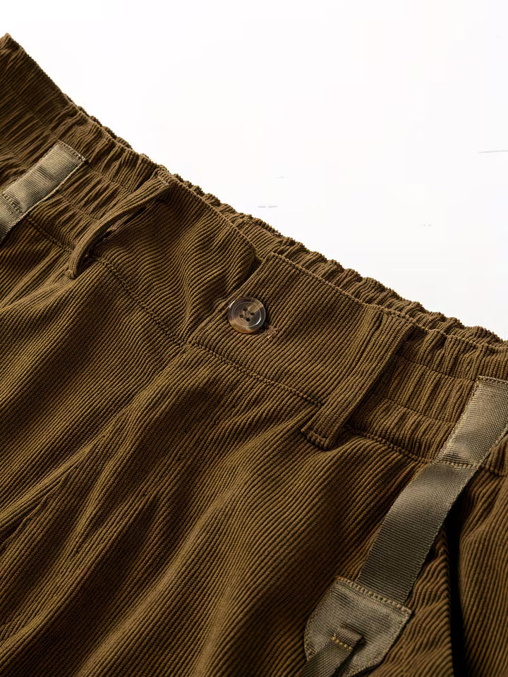 Jorit - Corduroy 3D Woven Cargo Shorts