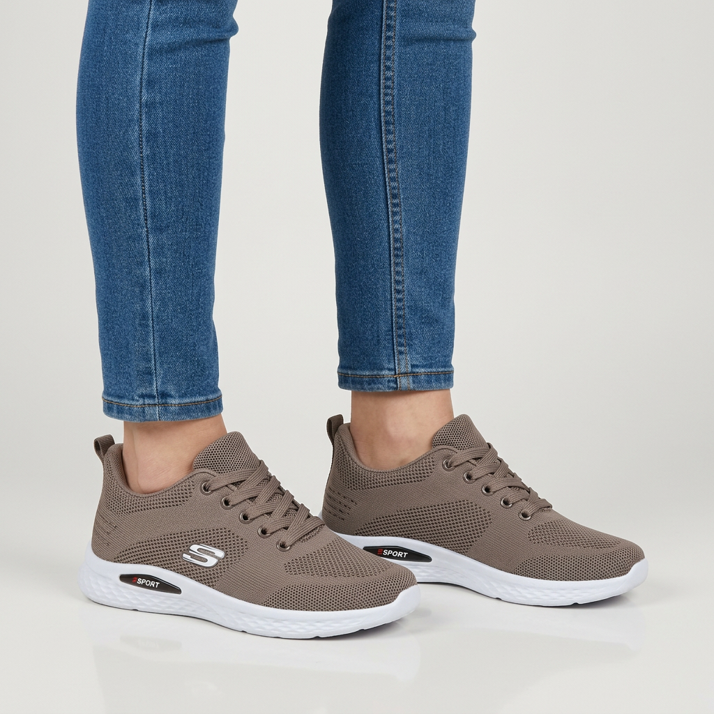 Sabrilda - Comfortable Lace Up Sneaker