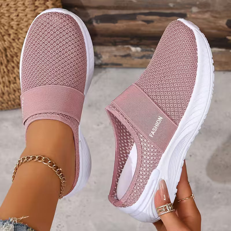 Pamala - Lightweight Breathable Slip-On Sneakers