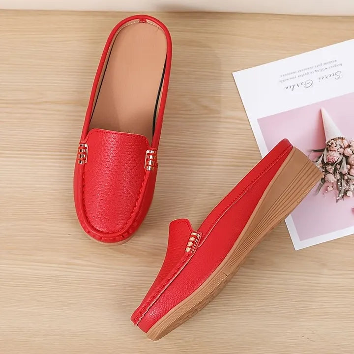 Morgani - Lightweight Leather Orthopedic Moccasins