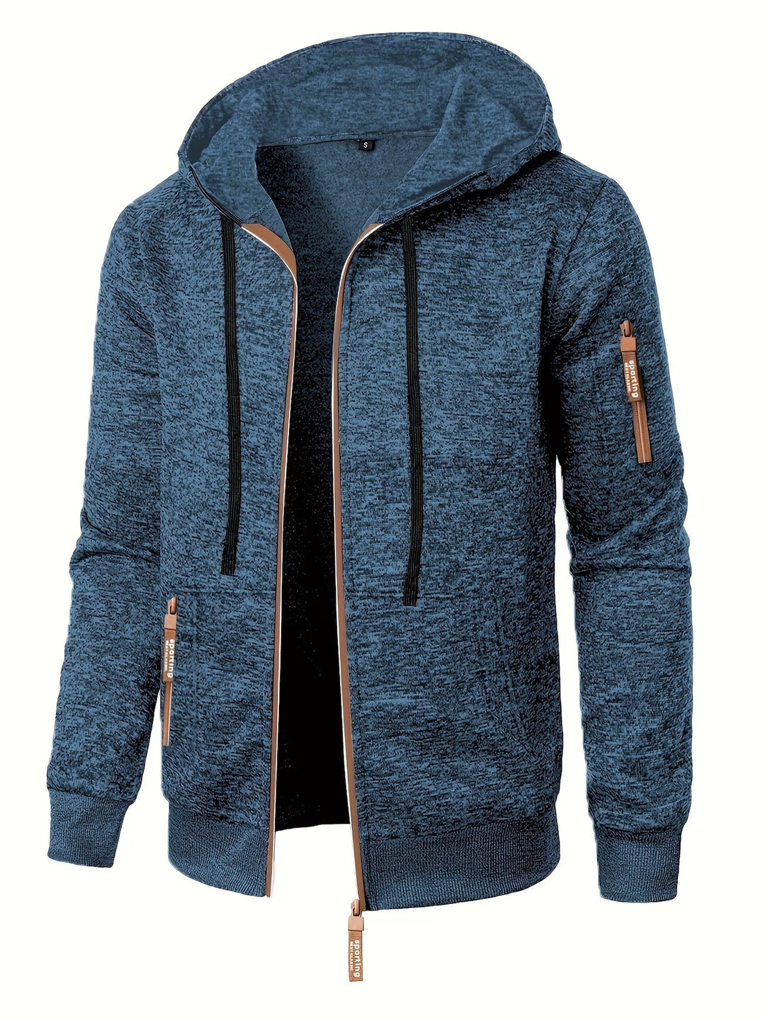 Axiomcraft - Long Sleeve Zip-Up Hoodie