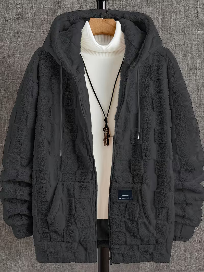 Quantlink - Fleece Zip-Up Hooded Jacket