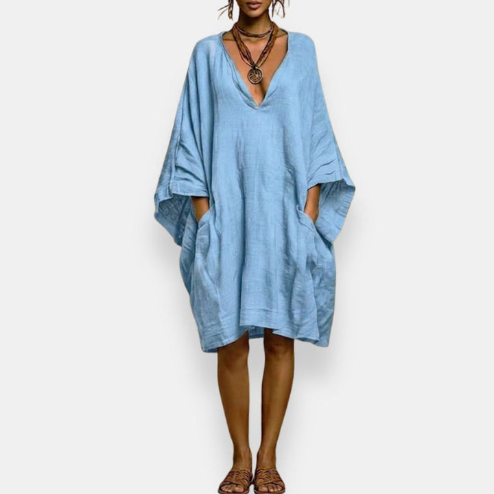 Diaraye - Oversized Low Cut Dress