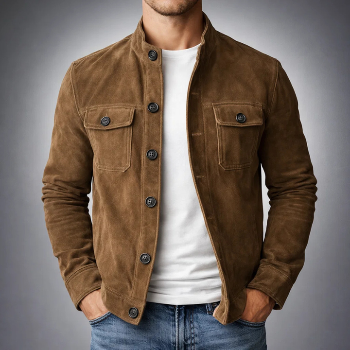 Elorira - Long Sleeve Jacket With Button