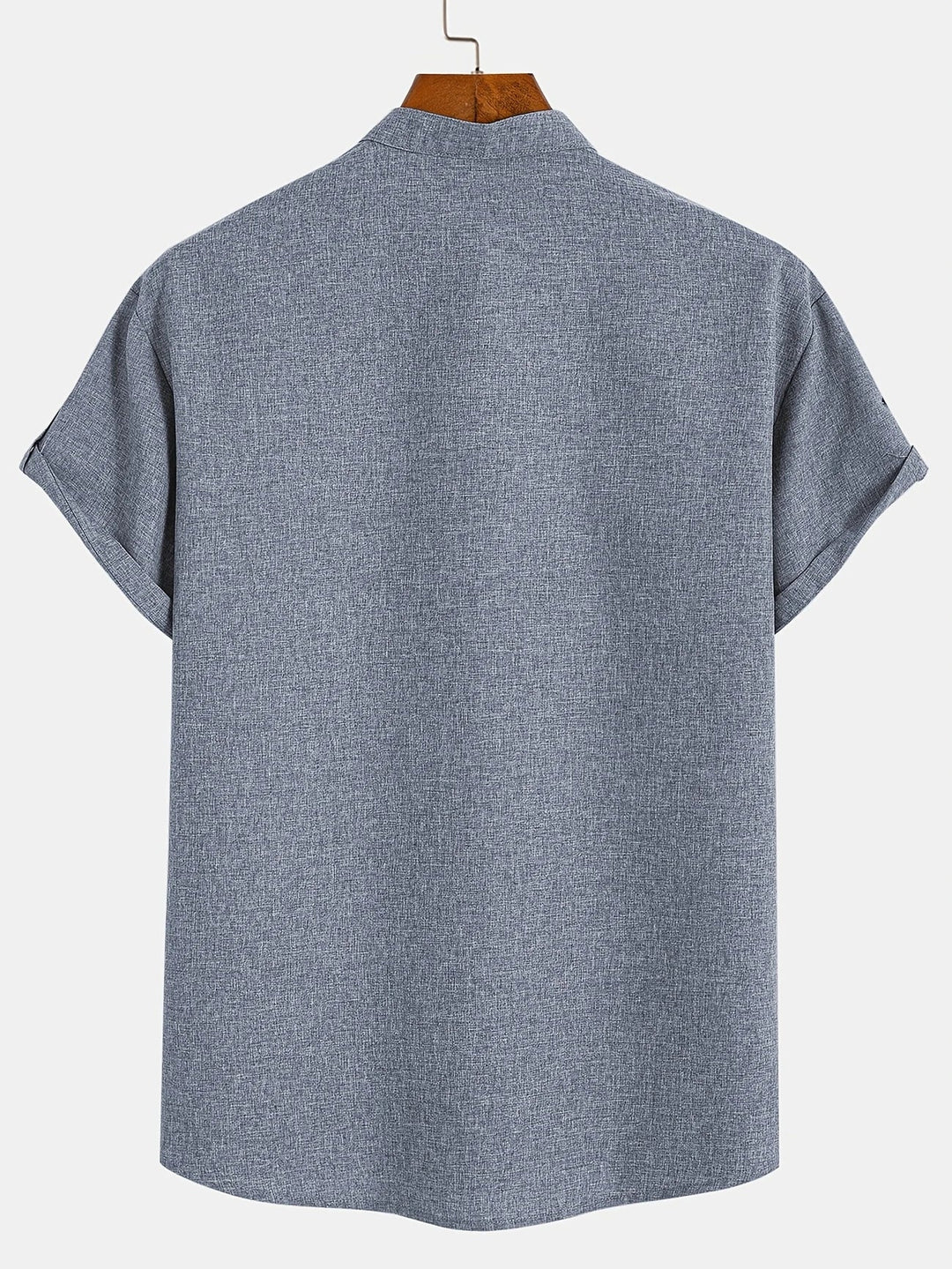 Samuelson - Elegant Short Sleeve Shirt With Collar