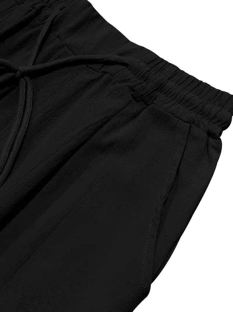 Nichols - Linen Loose Fit Drawstring Pant