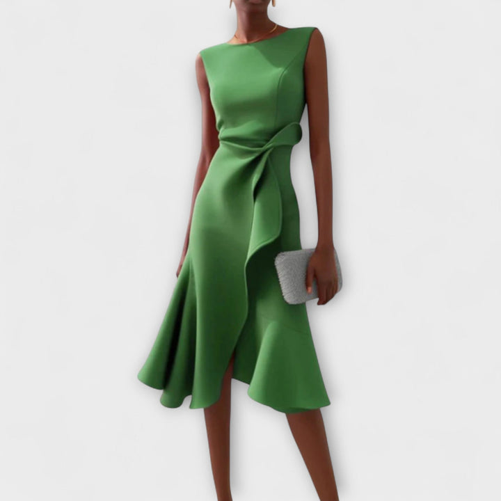 Jolene - Elegant Midi Dress
