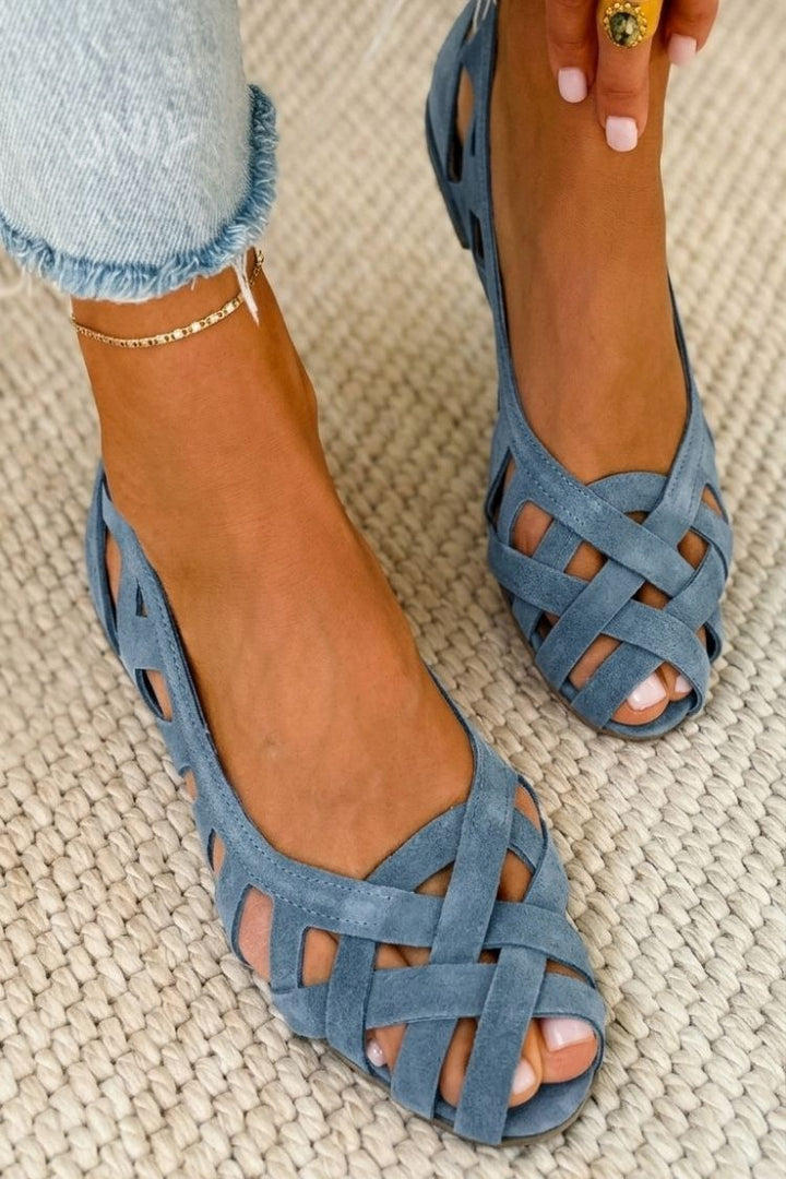 Darsy - Cross Straps Sandals