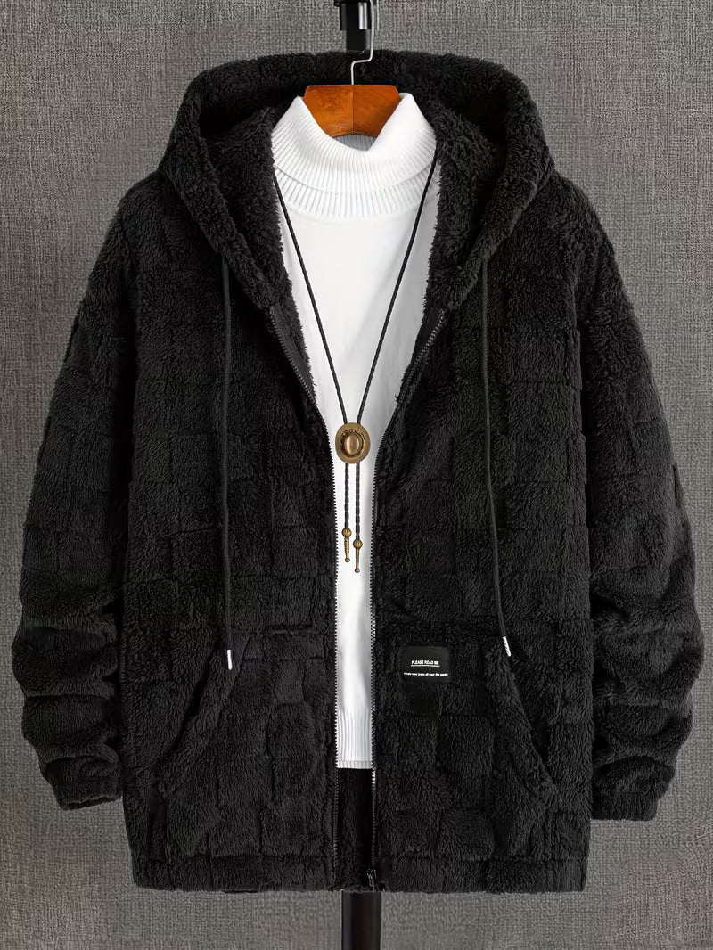 Quantlink - Fleece Zip-Up Hooded Jacket