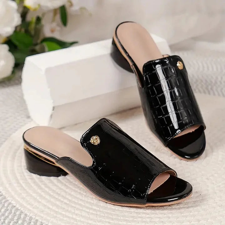 Nadisha - Orthopaedic Chunky Heeled Sandal