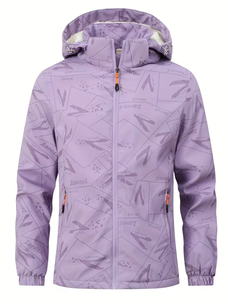 Astralsync - Fleece Lined Hooded Jacket