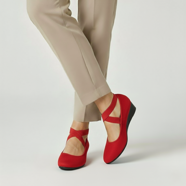 Dalida – Orthopedic Cross-Strap Shoes