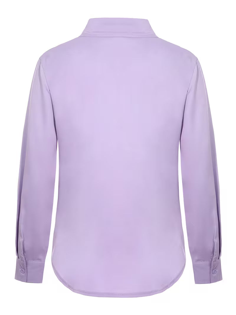 Jorunn - Embroidered Cut-Out Long Sleeve Blouse