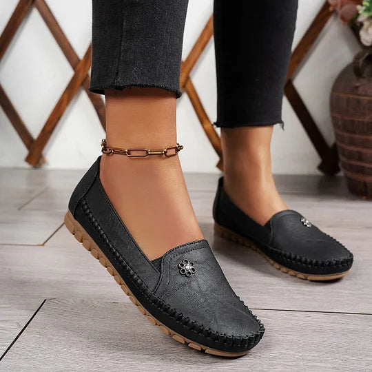 Avigayil - Lightweight Orthopedic Leather Shoes