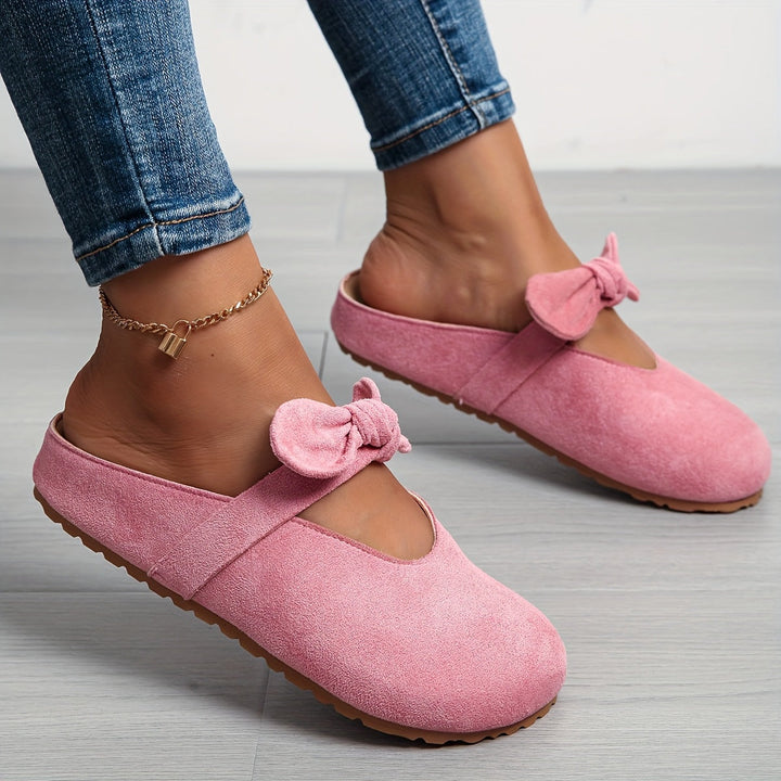 Minaya - Bow Strap Mule Clogs
