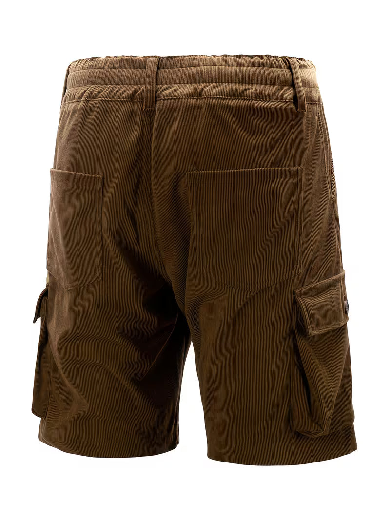 Jorit - Corduroy 3D Woven Cargo Shorts