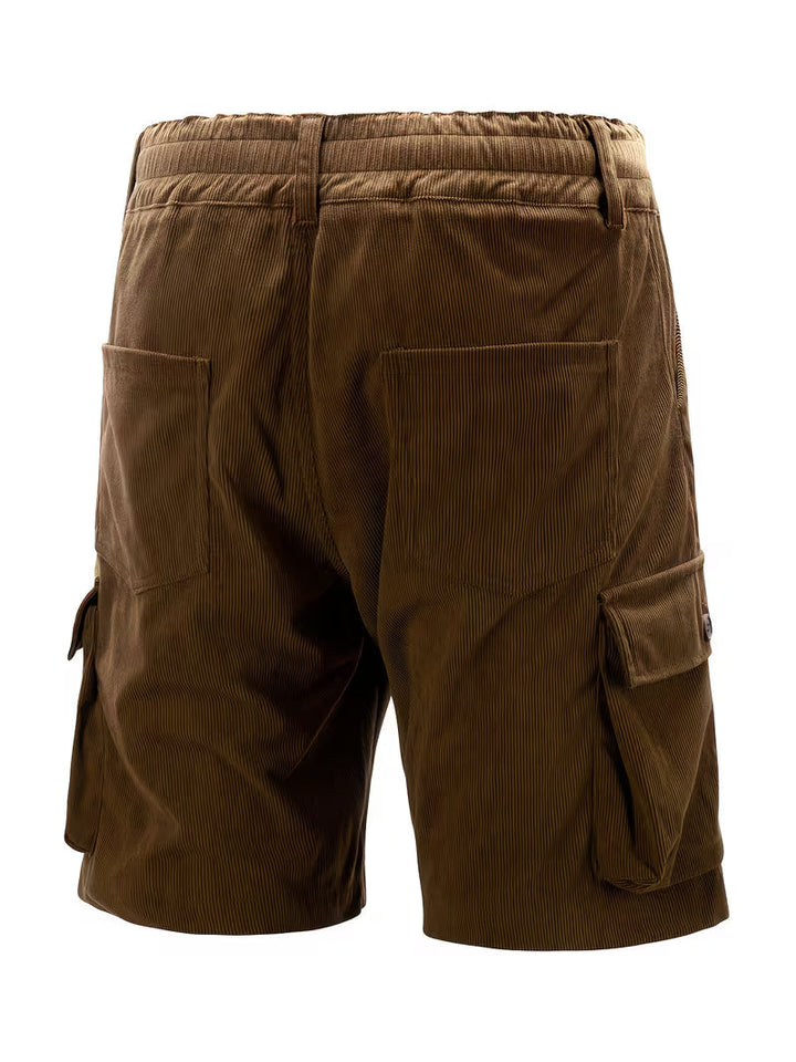 Jorit - Corduroy 3D Woven Cargo Shorts