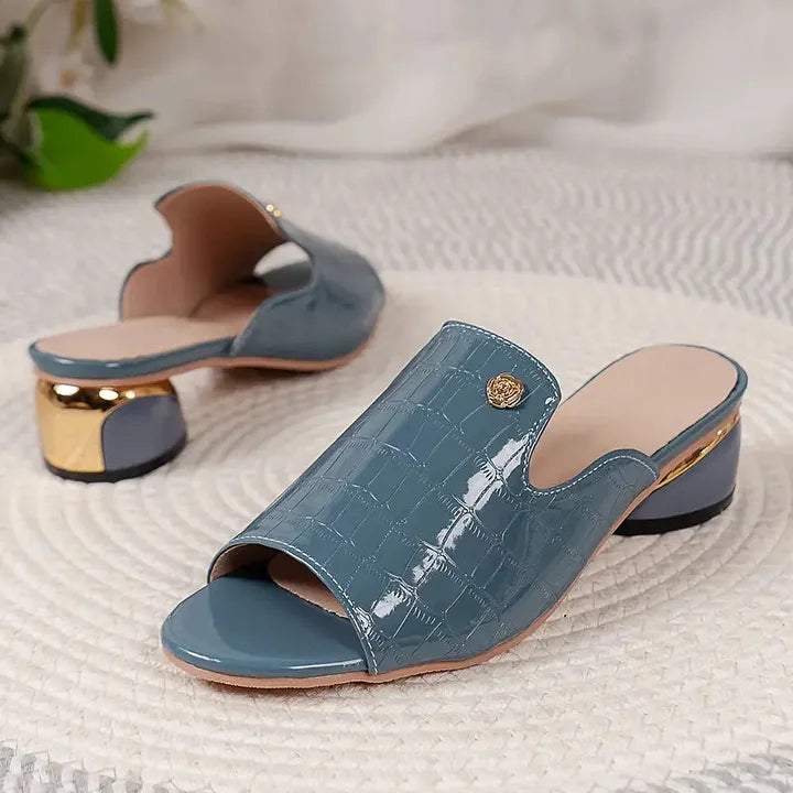 Nadisha - Orthopaedic Chunky Heeled Sandal