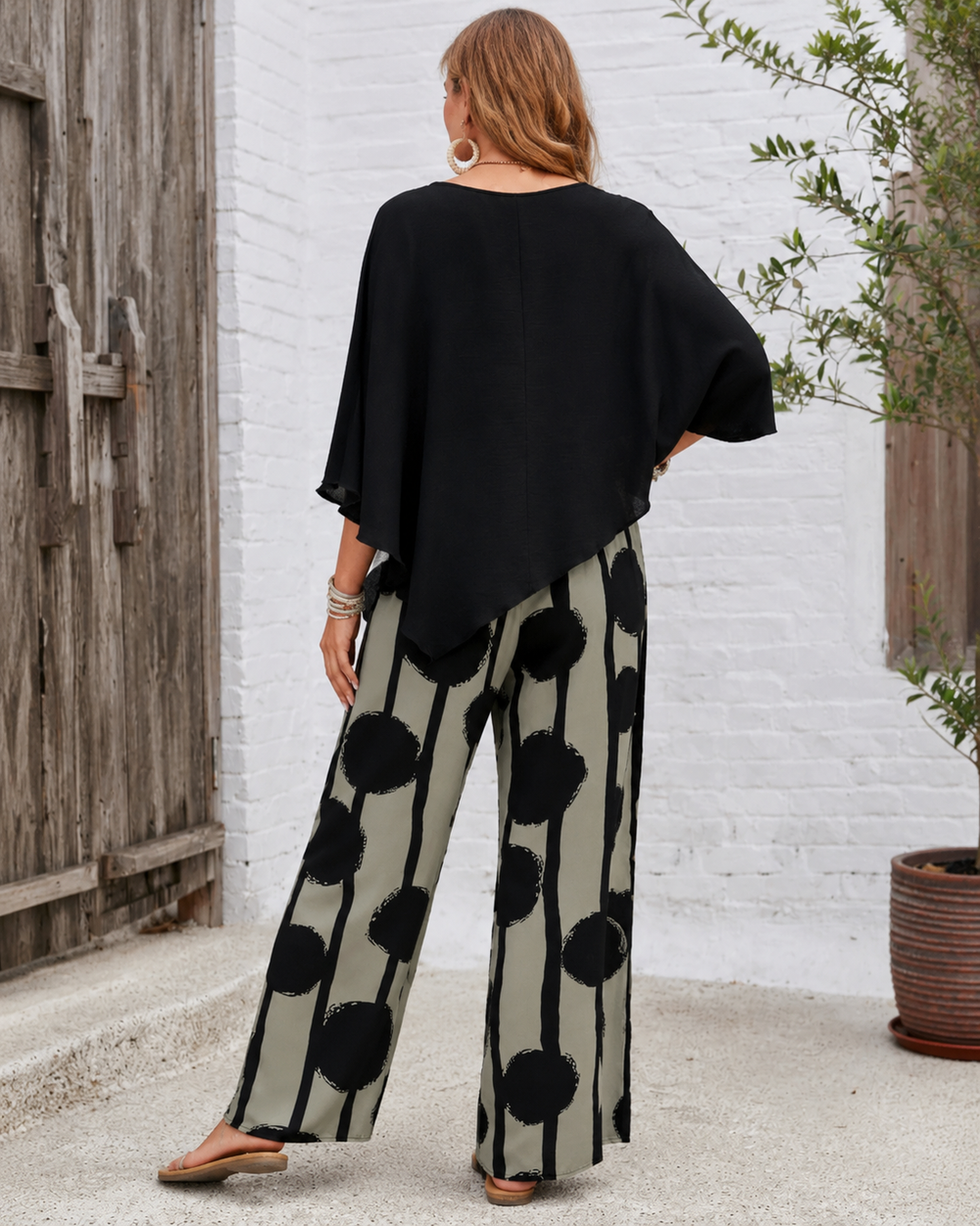 Clarenna - Two Piece Wide Leg Set