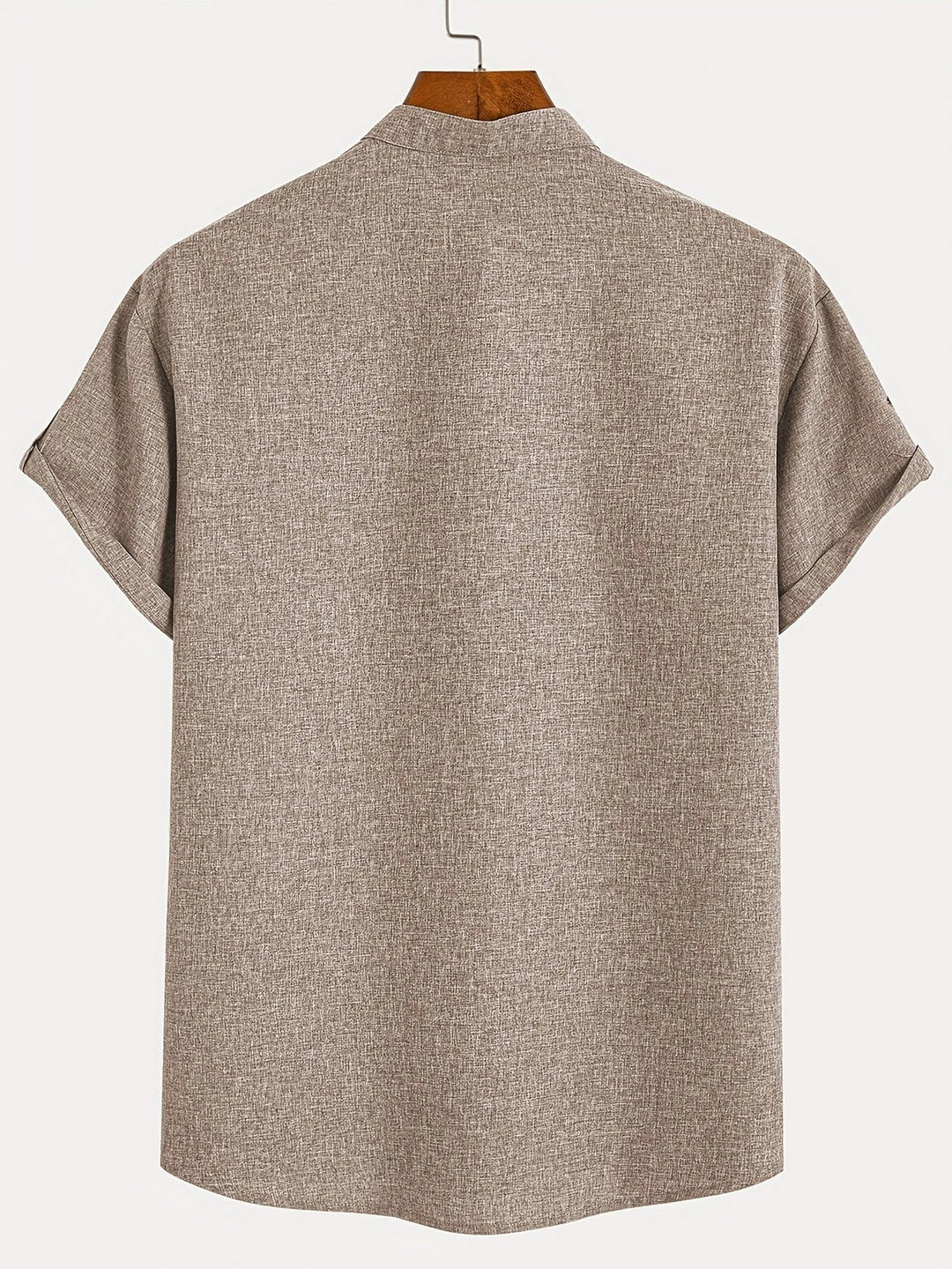 Samuelson - Elegant Short Sleeve Shirt With Collar