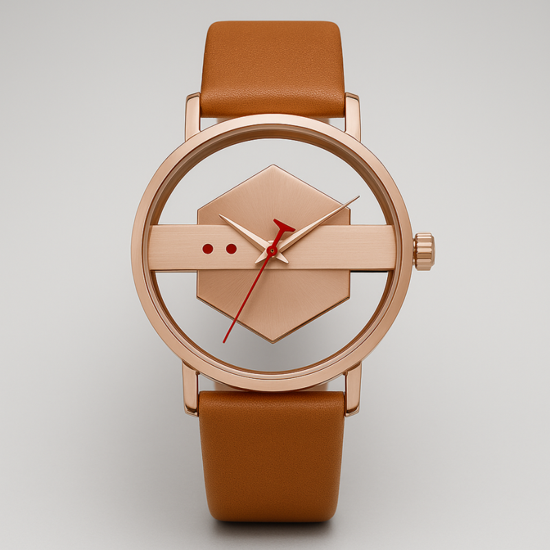 DialVorn - Geometric Dial Strap Watch