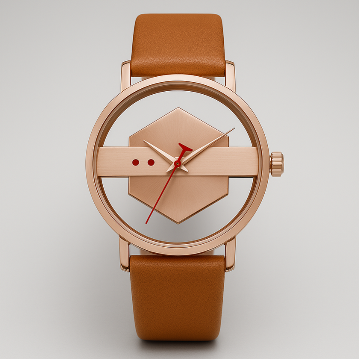 DialVorn - Geometric Dial Strap Watch