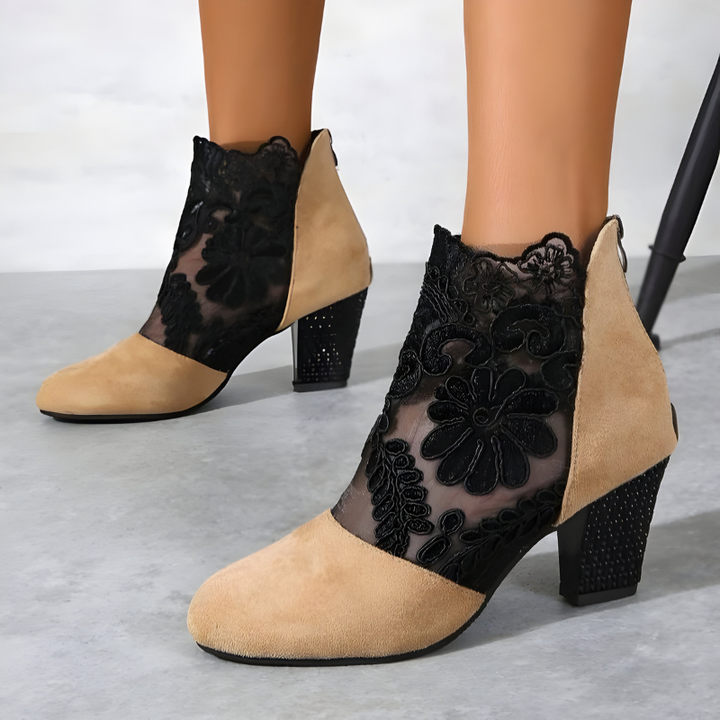 Elizaveta - Orthopedic Floral Pattern Shoes