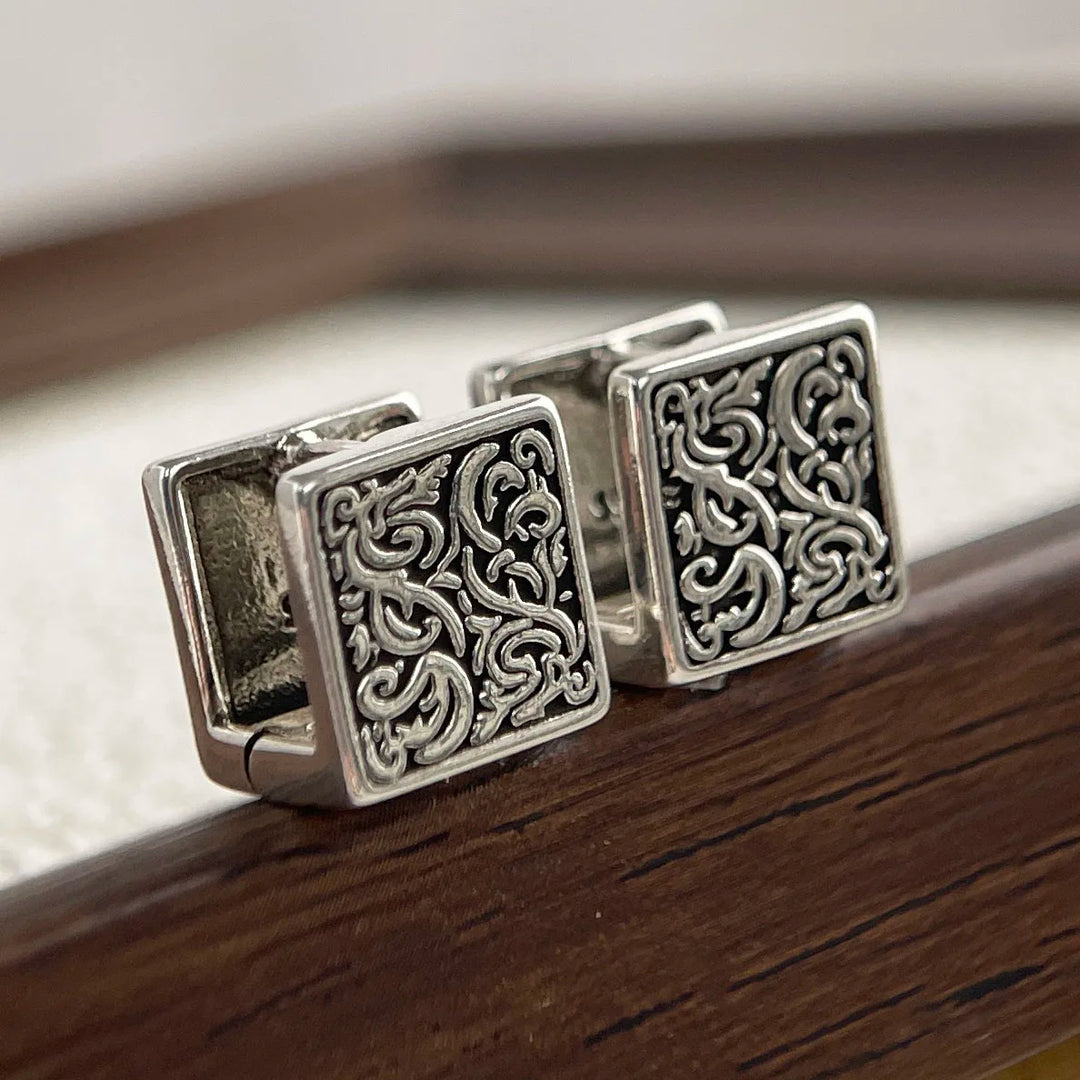 Mayani - Relic Sterling Silver Earrings
