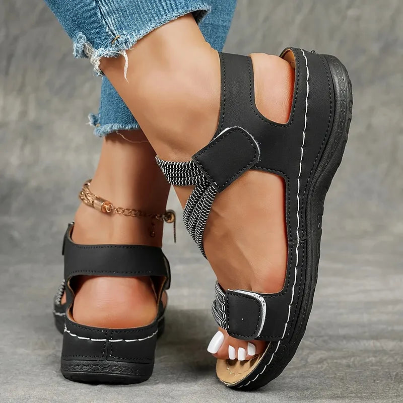Rania - Adjustable Strap Lightweight Summer Sandals