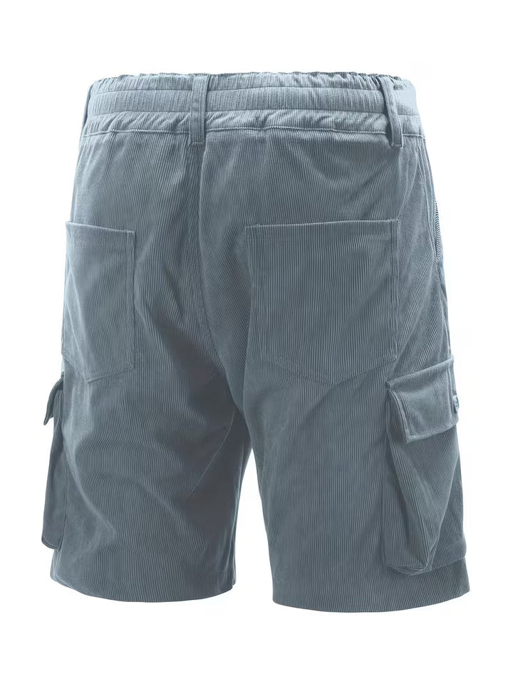 Jorit - Corduroy 3D Woven Cargo Shorts